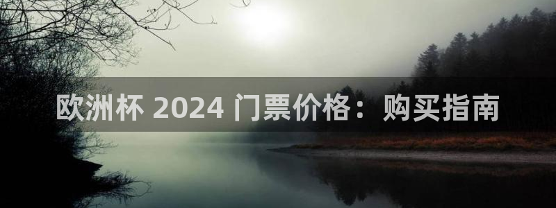 买球平台官方网站：欧洲杯 2024 门票价格：购买指南