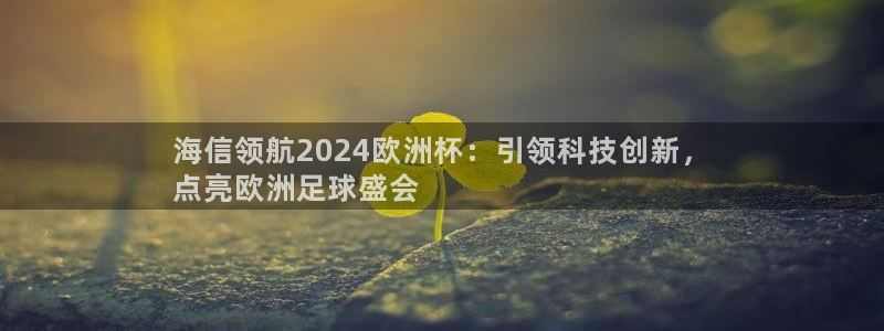 海信领航2024欧洲杯：引领科技创新，
点亮欧洲足球盛会